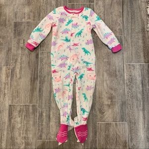 Carter’s Dinosaur Footed Pajamas 3T